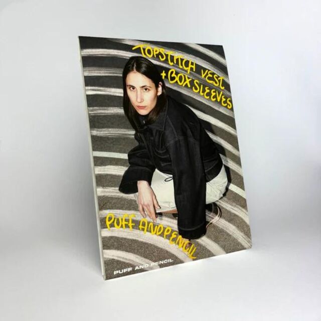 Puff & Pencil - Topstitch Vest x Box Sleeves Pattern