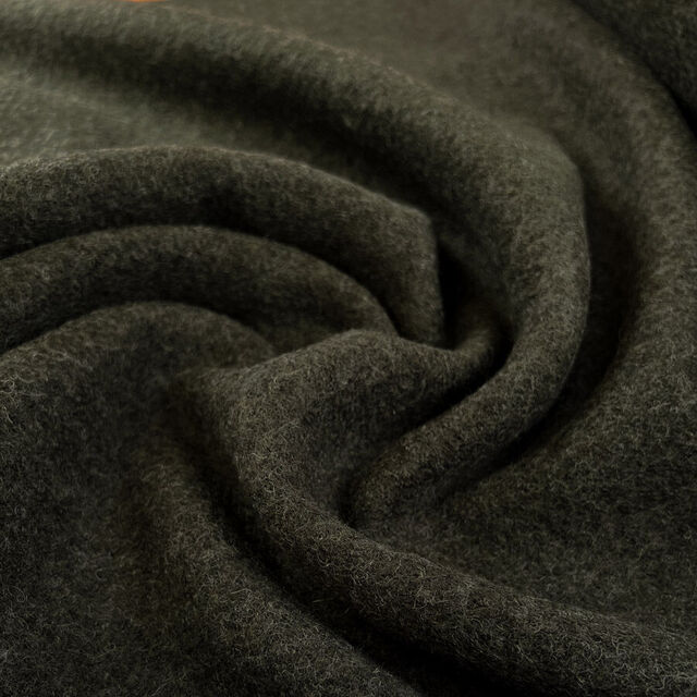 Pure Luxury - Boiled Wool - Dark Green