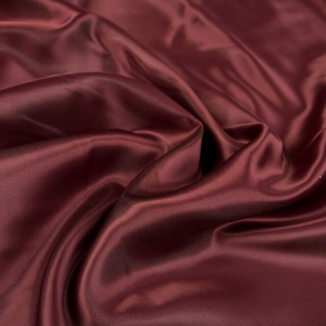 Viscose Acetate Lining - Wine