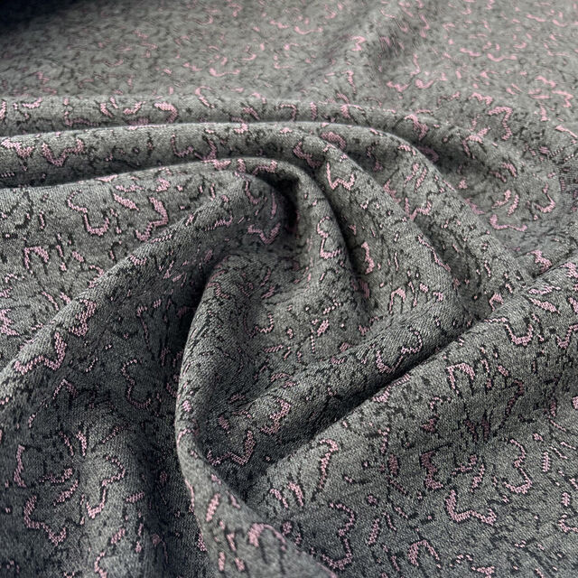Jacquard Jersey - Rose Shadow