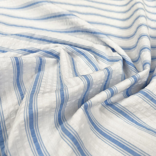 Minnis Blue Stripes Seersucker Pants – Luxire Custom Clothing