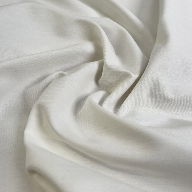 7.75oz Stretch Denim - White