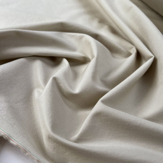 Fine Cotton Twill - Pale Beige