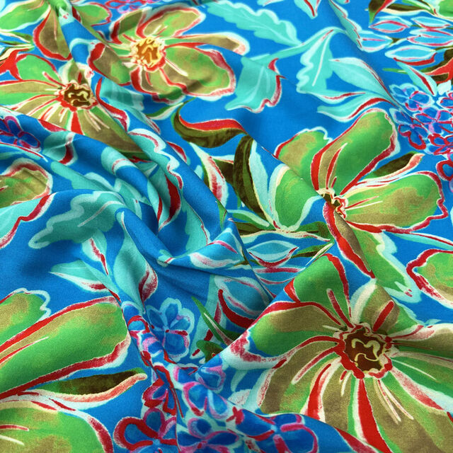 Finest Challis - Tutti Fruiti - Blue