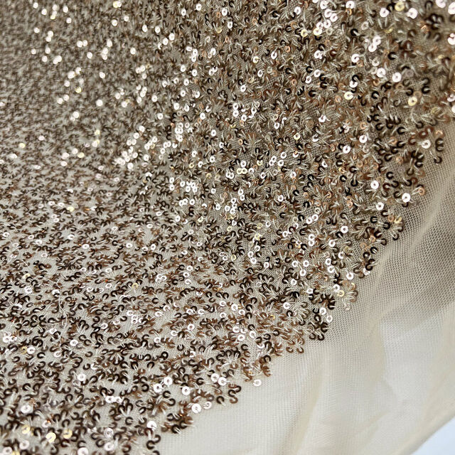 Jersey Sequin - Champagne