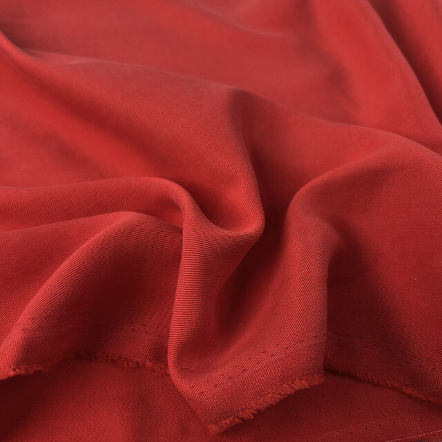 Italian Tencel Twill - Red