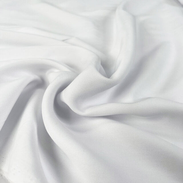 Italian Tencel Twill - White