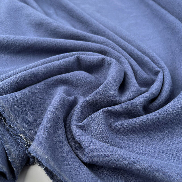 Stone Washed Linen - Denim