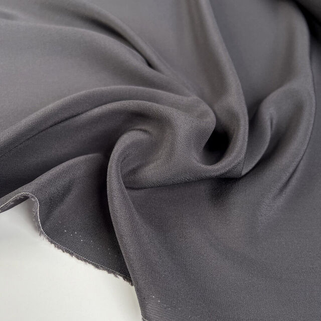 Silk Crepe de Chine - 16 Momme - Grey