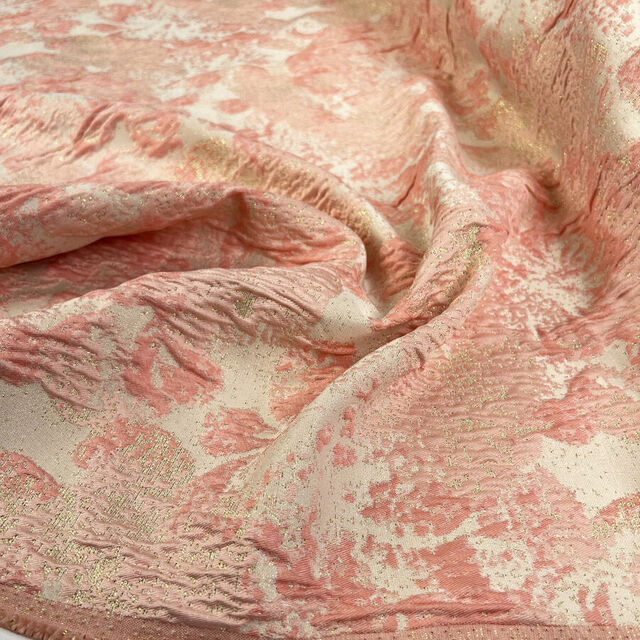 Sterling Brocade - Candy Pink