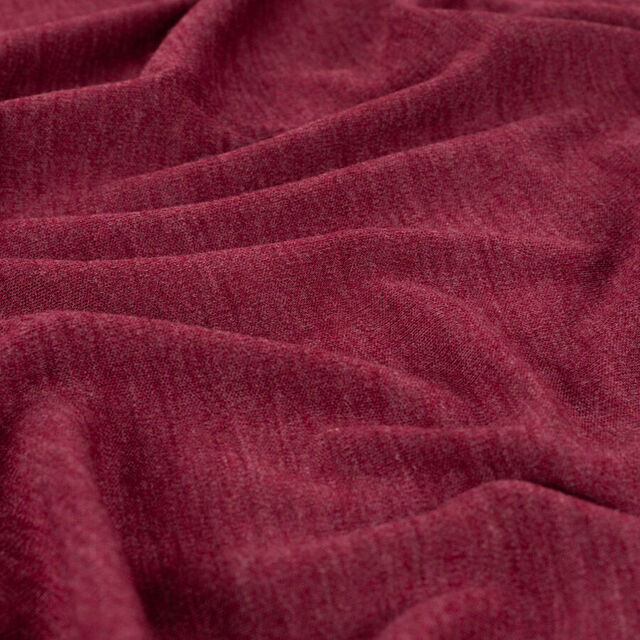 100% Merino Wool Jersey - Bordeaux