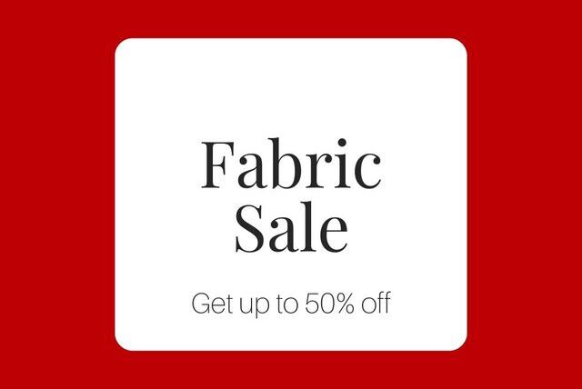 Fabric Sale