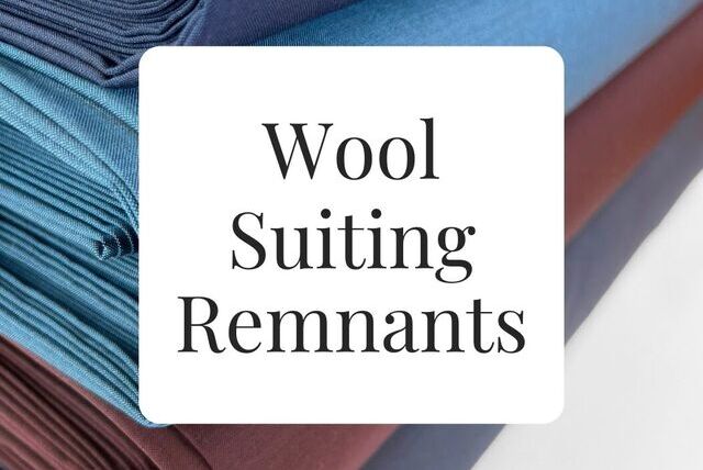 Wool Suiting Remnants