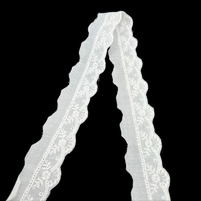 Broderie Anglaise Trim - Clara