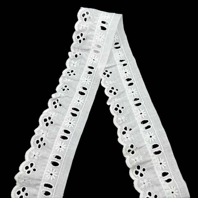 Broderie Anglaise Trim - Florence