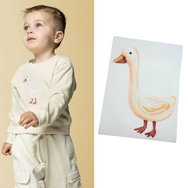 Qjutie Clothing Sticker - Goose