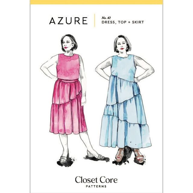 Closet Core Patterns - Azure Dress, Top & Skirt Pattern