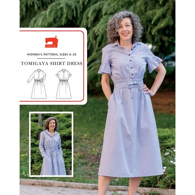 Liesl + Co - Tomigaya Shirt Dress Pattern