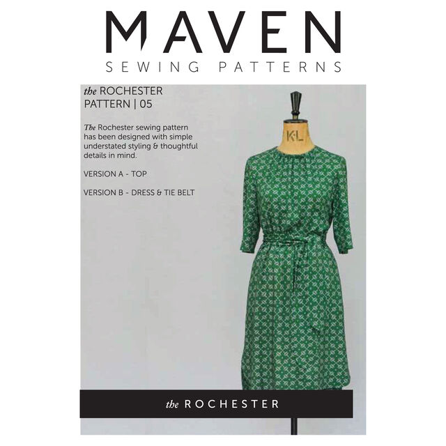 Maven - Rochester Dress & Top Pattern