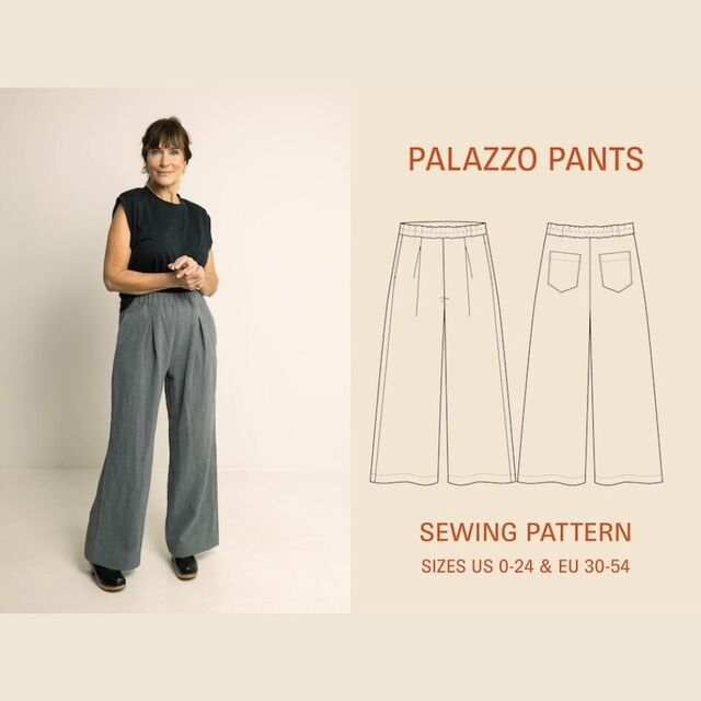 Wardrobe By Me - Palazzo Pants Pattern