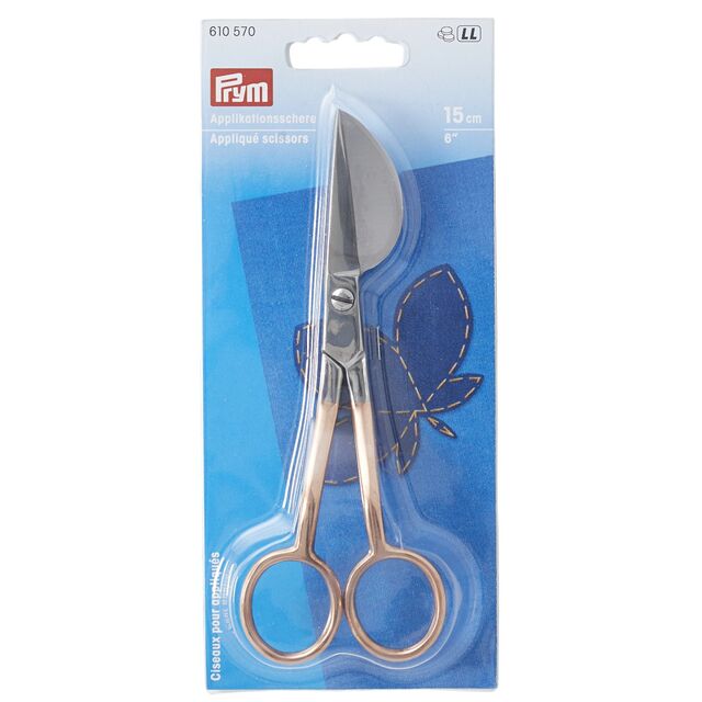 Prym - Appliqué Scissors - Rose Gold (15cm)