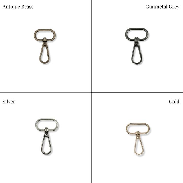 Snap Hooks - All Colours (25mm)