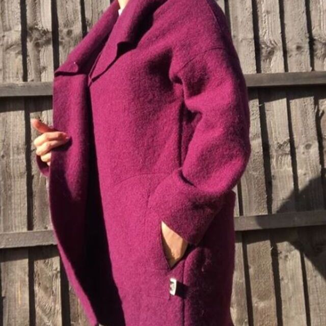 Coat-Boilded wool fabrics