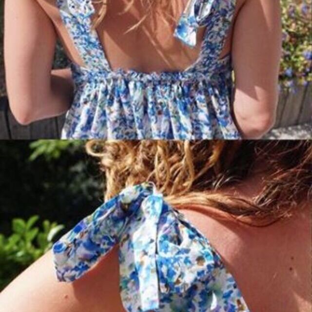 Dress-Using cotton fabric