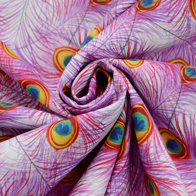 Cotton - Peacock Twerks - Pink