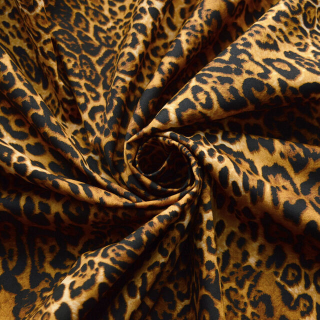 Poplin Print - Persian Leopard