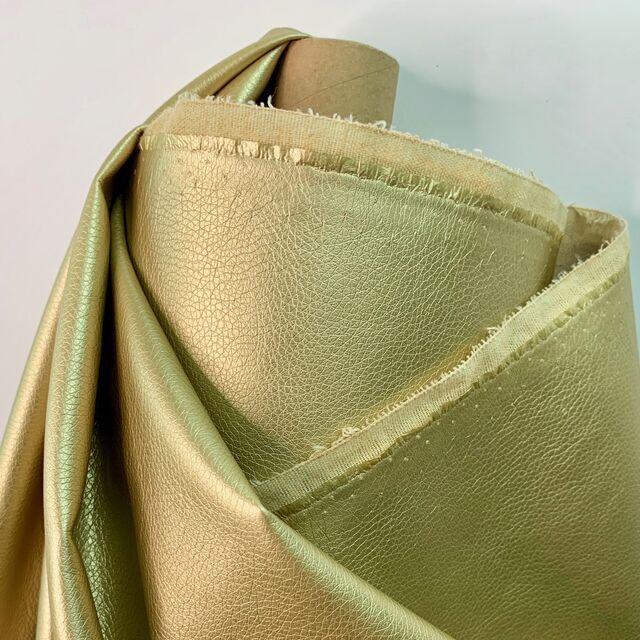 Faux Leather - Gold