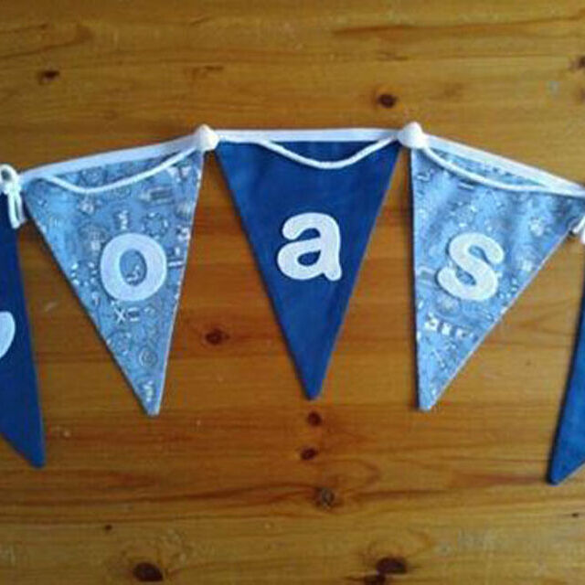 Bunting- Using Cotton Fabric
