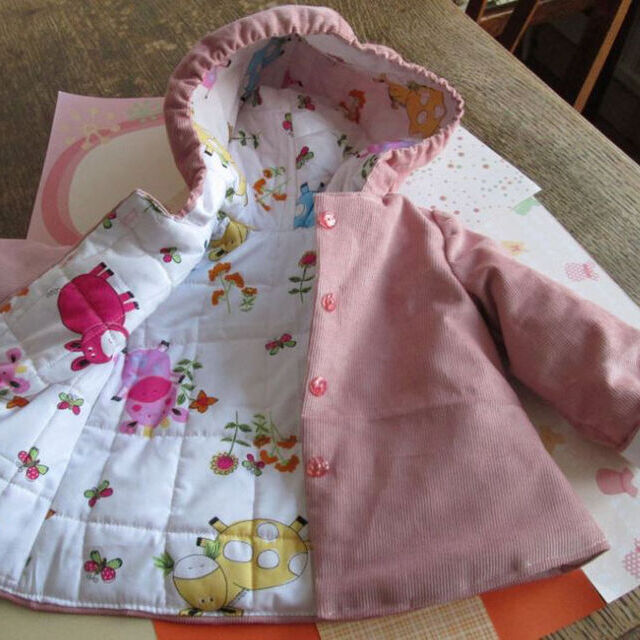 Children Coat- Using Corduory Fabric
