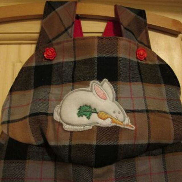 Children Pinafore - Uisng Tartan Wool Fabrics