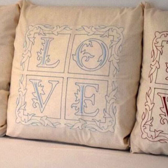 Cushions - Using Cotton Canvas Fabrics