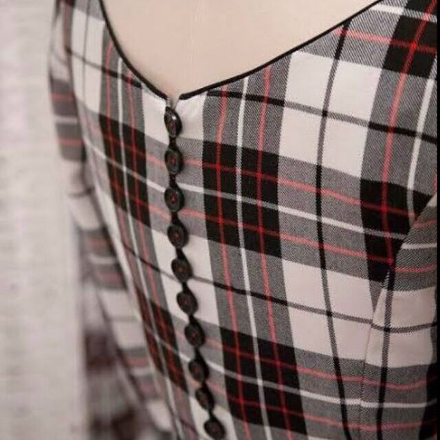 Dress - Detailed Back Of The Dress