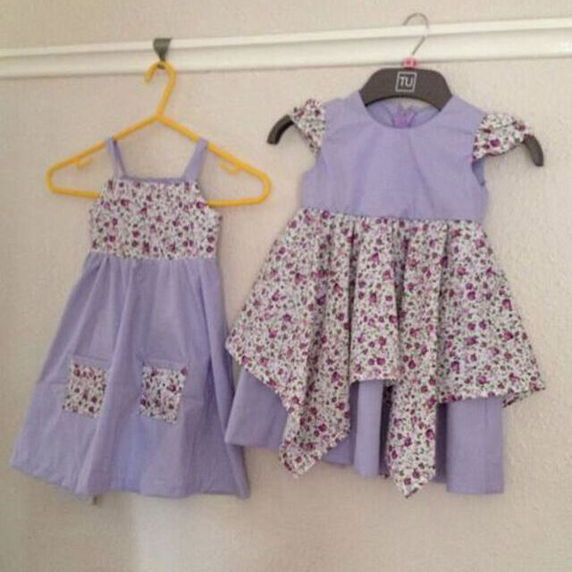 Girl Dresses - Using Cotton Fabrics