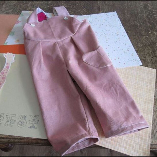 Jumpsuit- Using Corduroy Fabric