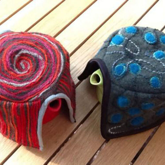 Teapot Warmers -Using Wool Fabric