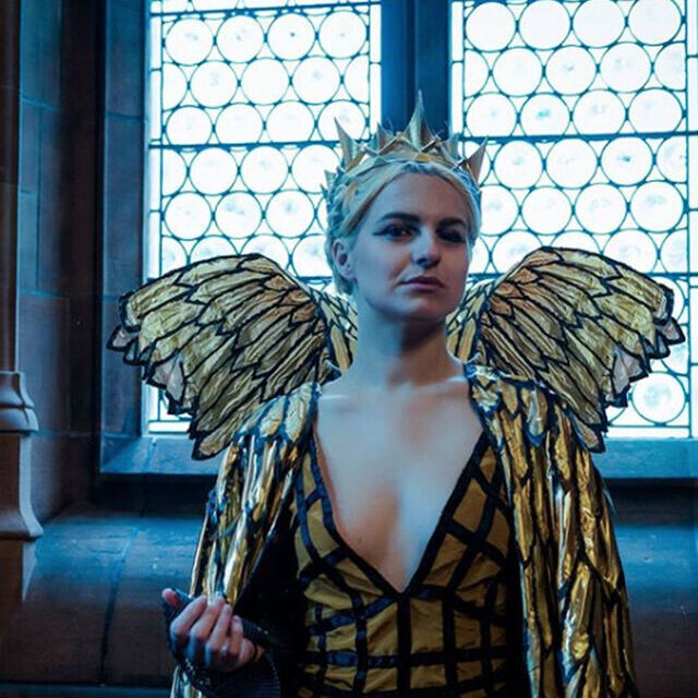 Costume - Using Gold Lame Fabric