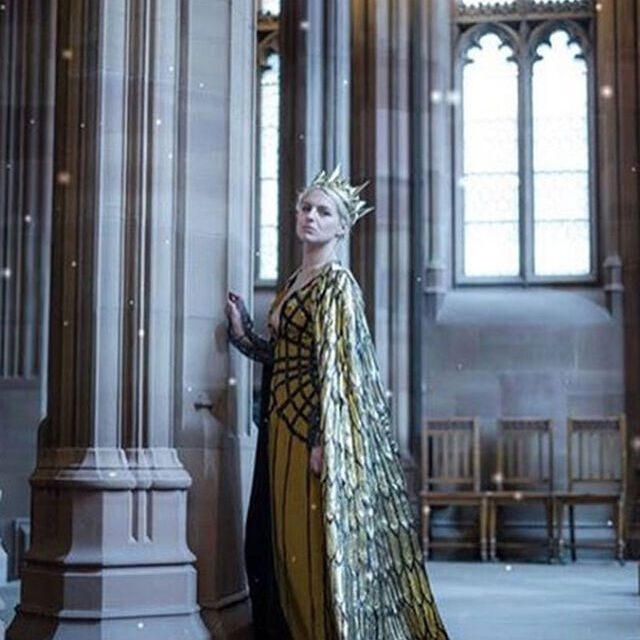 Fancy Dress-Using Gold Lame Fabric