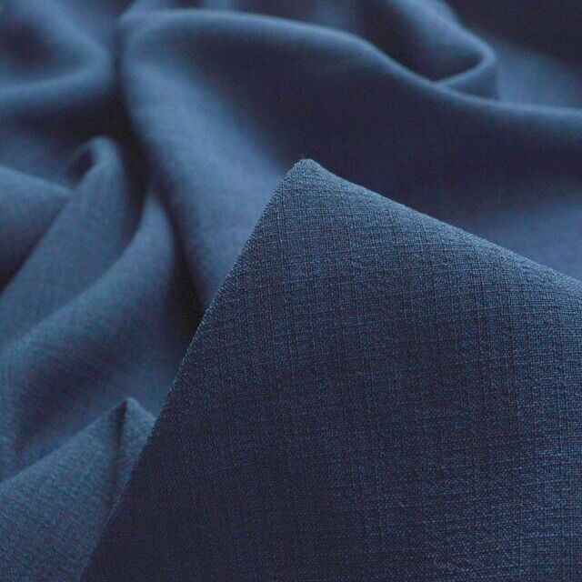 Remnant - Cross Hatch - Navy (1.25m)