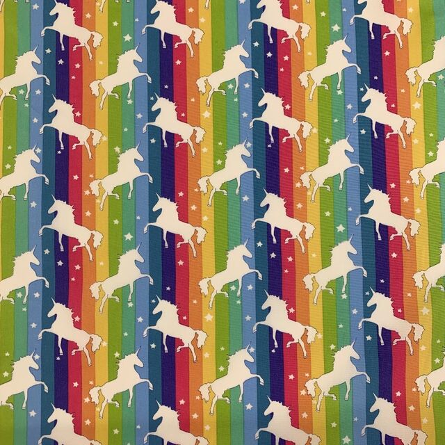 Poplin Print - Over the Rainbow