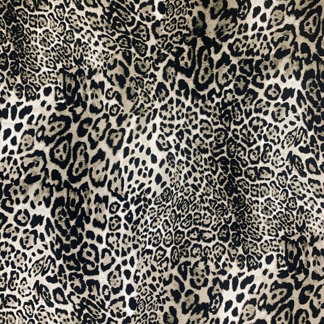 Poplin Print - Arabian Leopard
