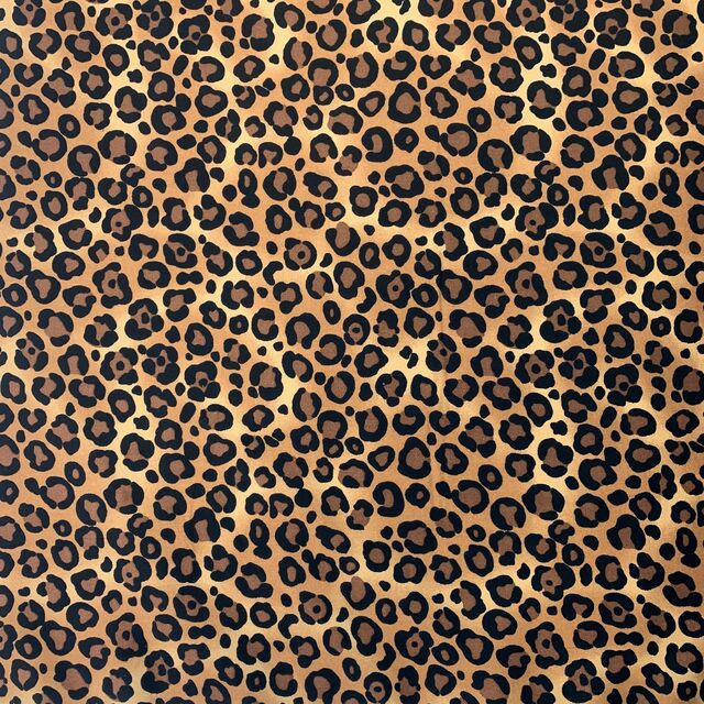 Poplin Print - Baby Leopard