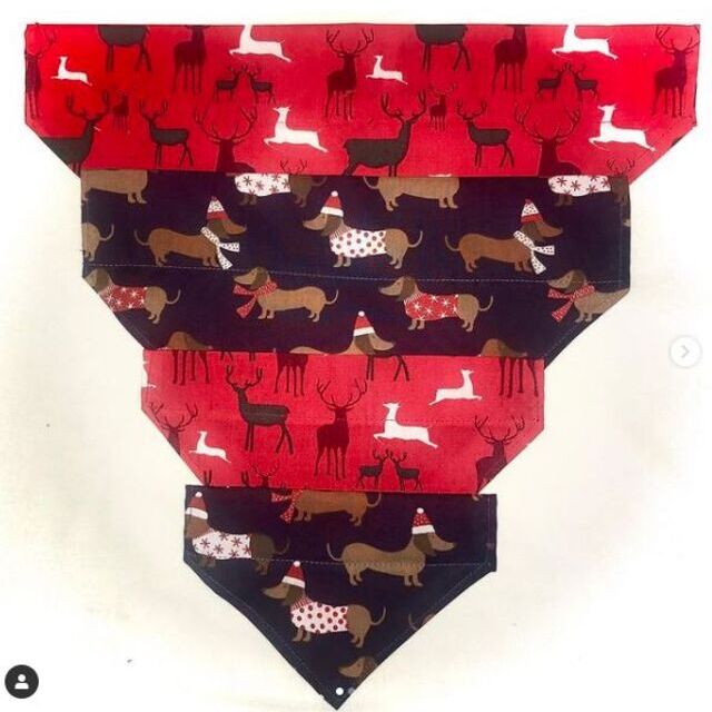 Dog Bandanas - Using cotton fabrics