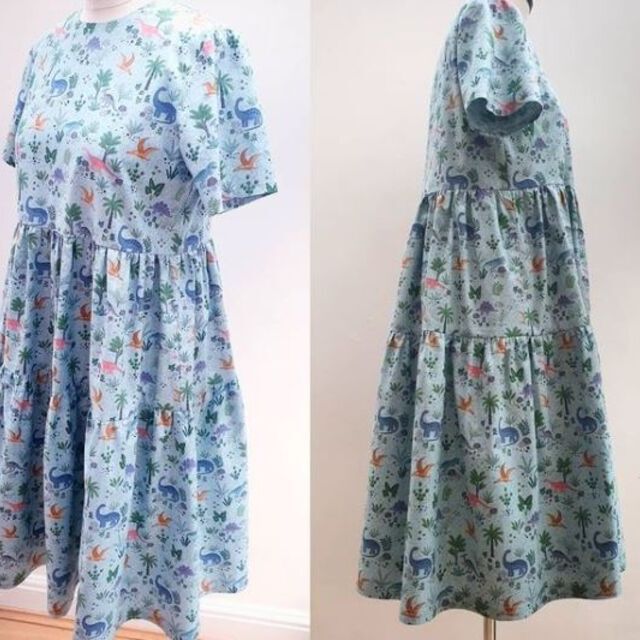Dress- Using cotton jersye fabric
