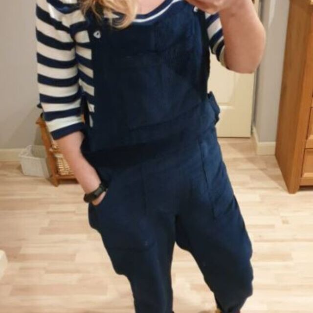 Dunagrees - Using navy cord.