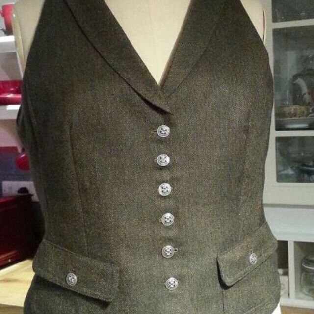 Waistcoat - Using wool fabric