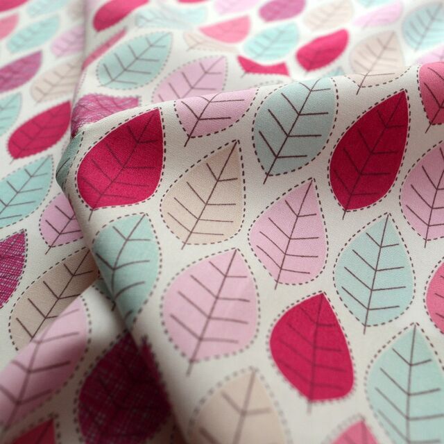 Poplin Print - Conran - Pink